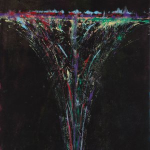 UF0 80x60cm Acrylmischtechnik auf Leinwand